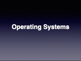 Operating Systems Presentation